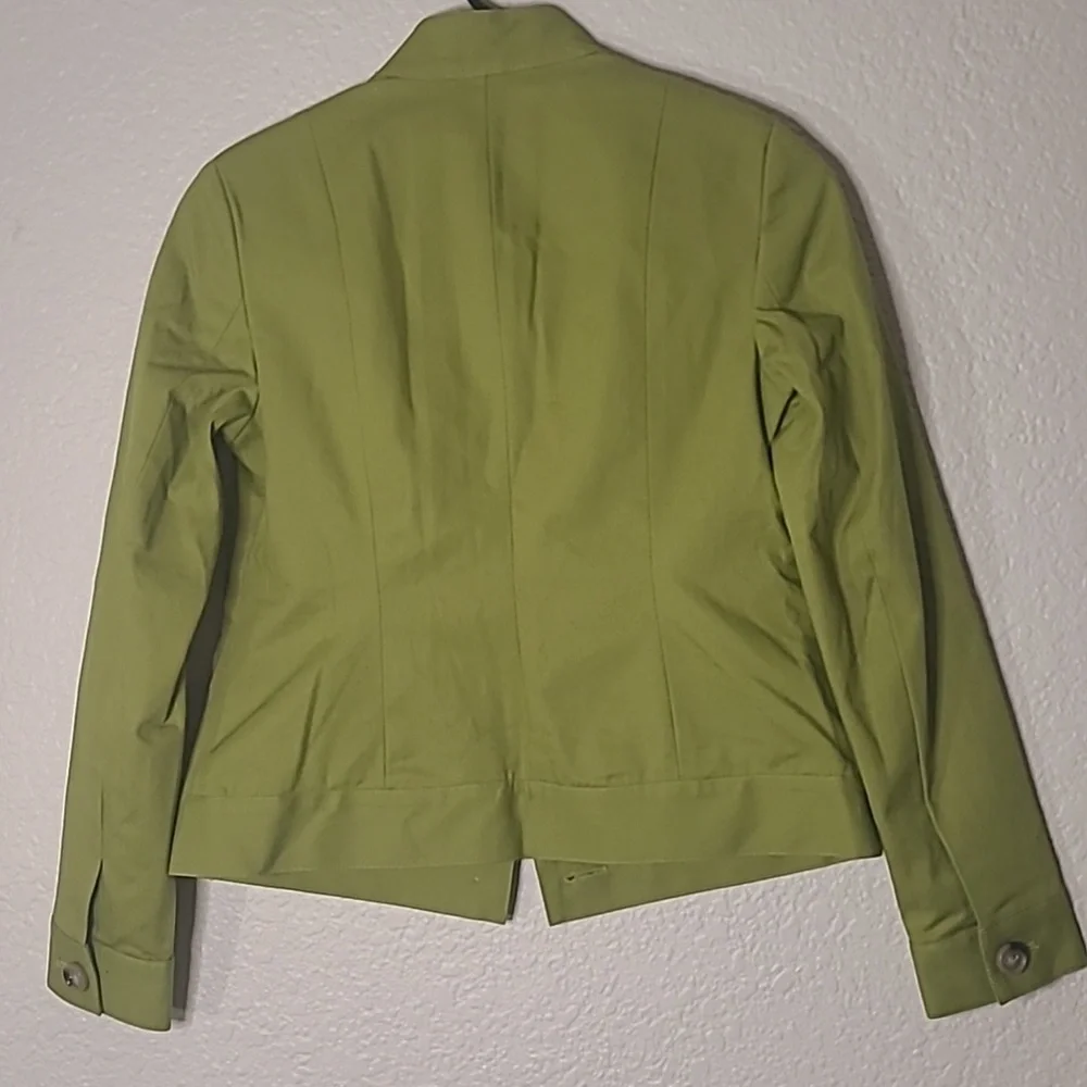 Talbots NWT Green 0P Button Down Jacket - Picture 7 of 7